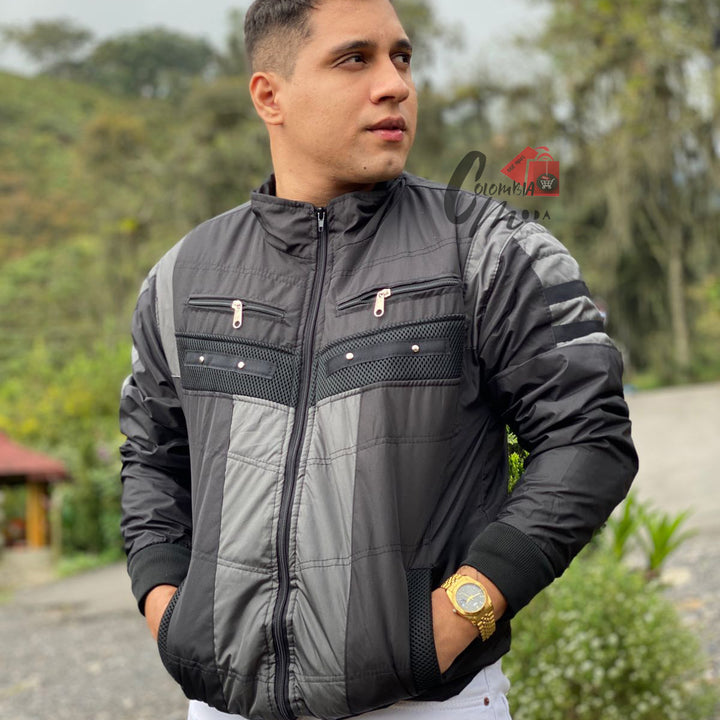 Chaqueta impermeable para caballero