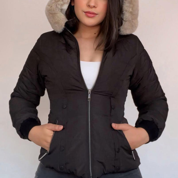 Chaqueta ovejera capota peluche N99A